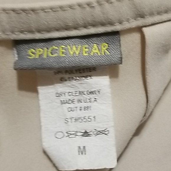 <SPICEWEAR> Vintage Stretch Skirt w/ Side Slits - Picture 4 of 12